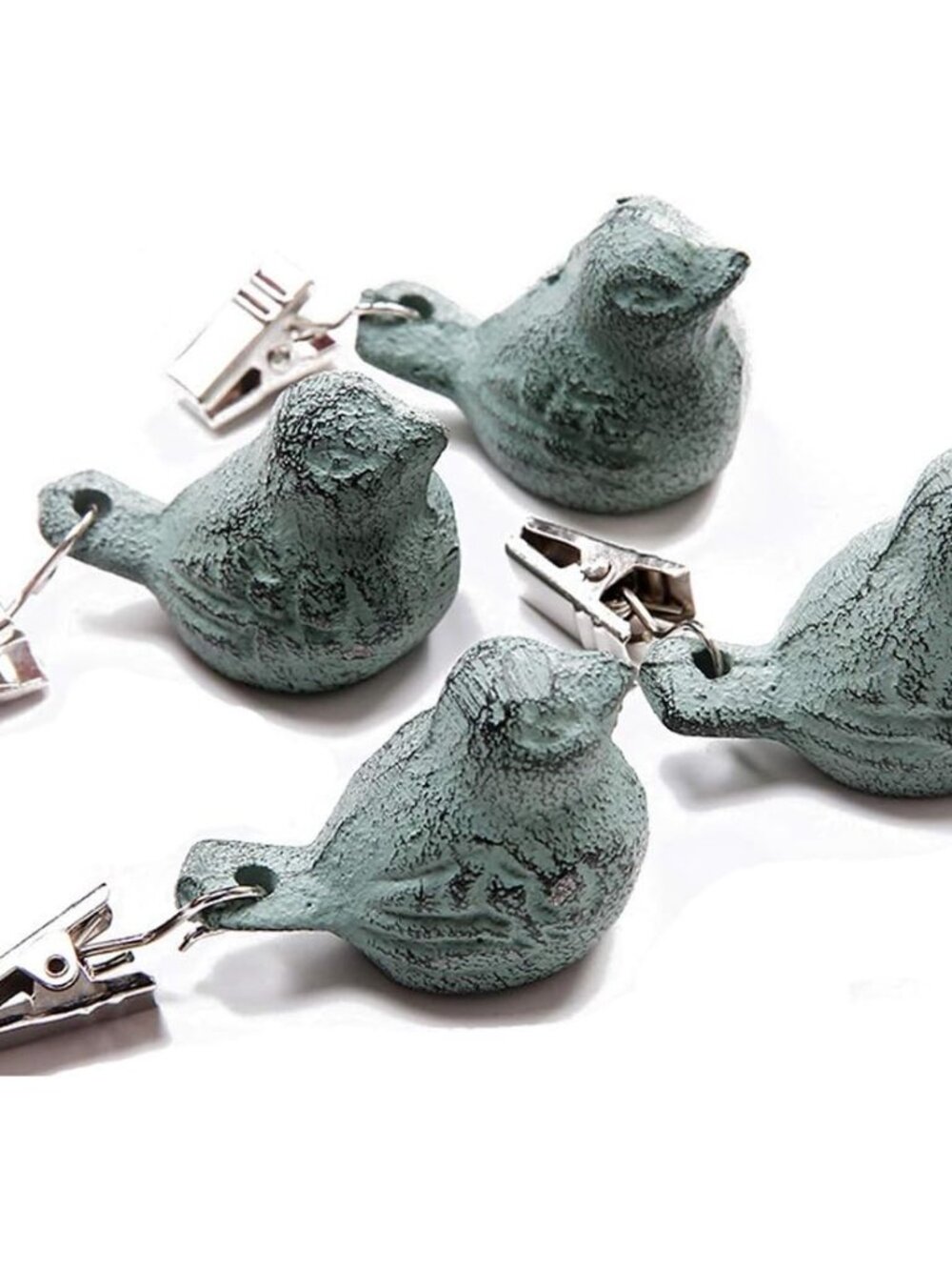 4PACK Vintage Tablecloth Weights Green